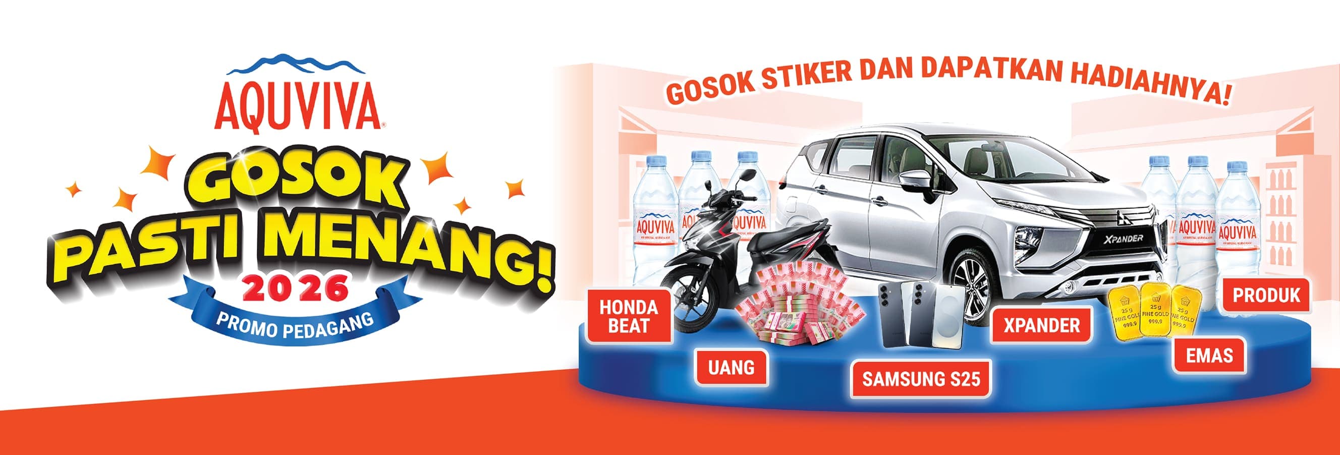 Gosok Stiker Hologram AQUVIVA Sekarang!