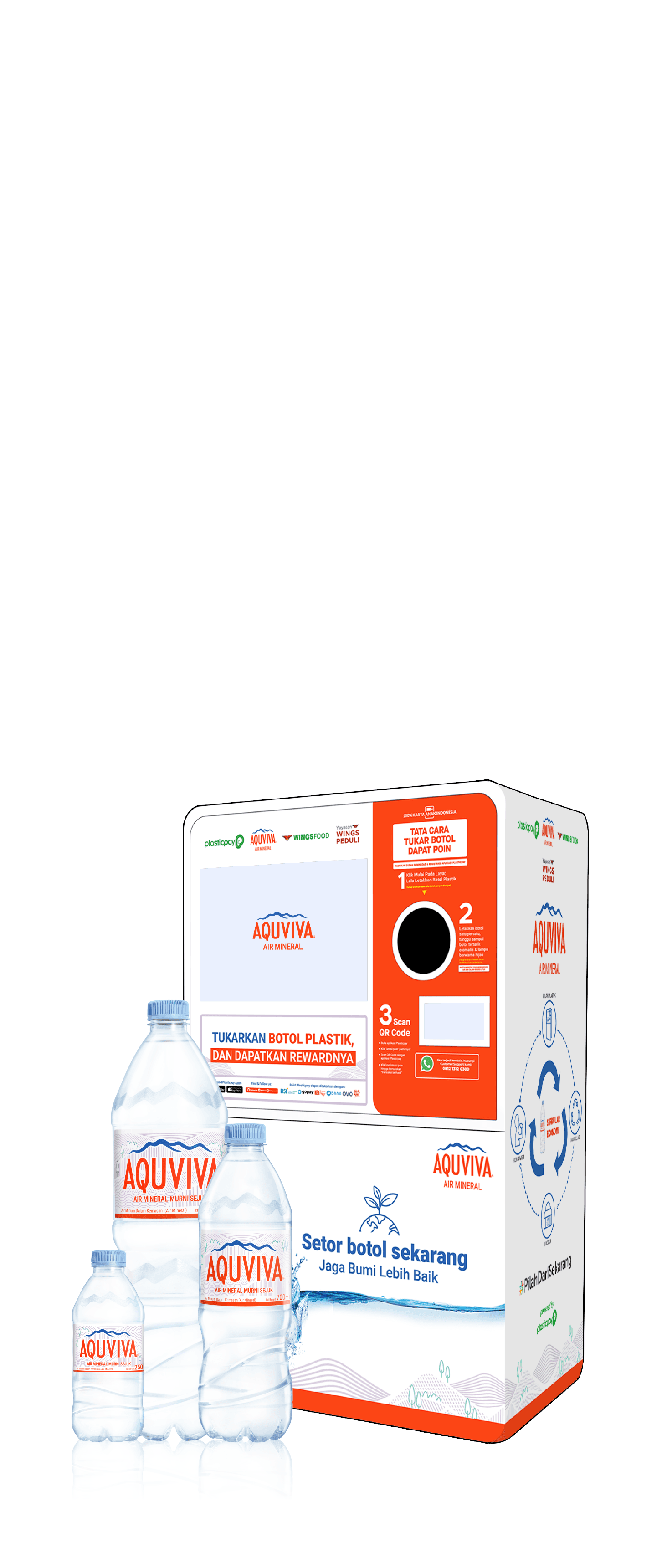 AQUVIVA Recycling Program - Reverse Vending Machine