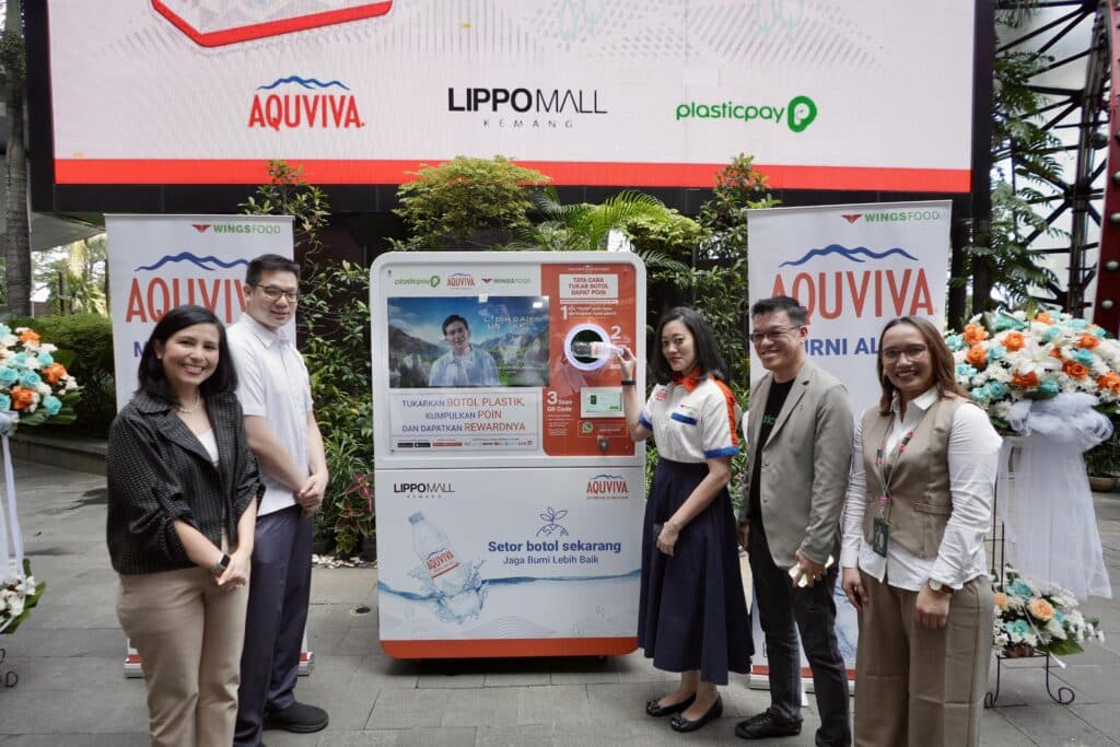 Kolaborasi Aquviva dan Plasticpay Sediakan Mesin Daur Ulang di Area Publik