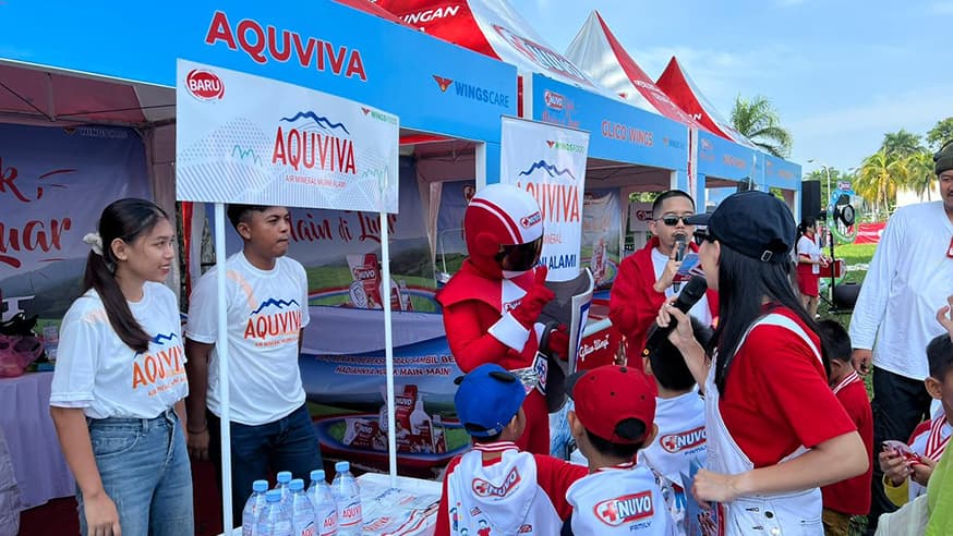 AQUVIVA di Nuvo Yuk Main di Luar