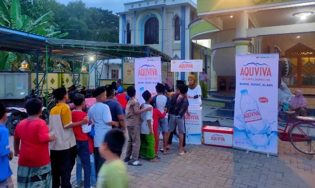 AQUVIVA Bagikan 450 Ribu Air Mineral Untuk Berbuka Puasa di Seluruh Indonesia