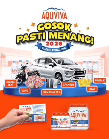 Gosok Stiker Hologram AQUVIVA Sekarang!