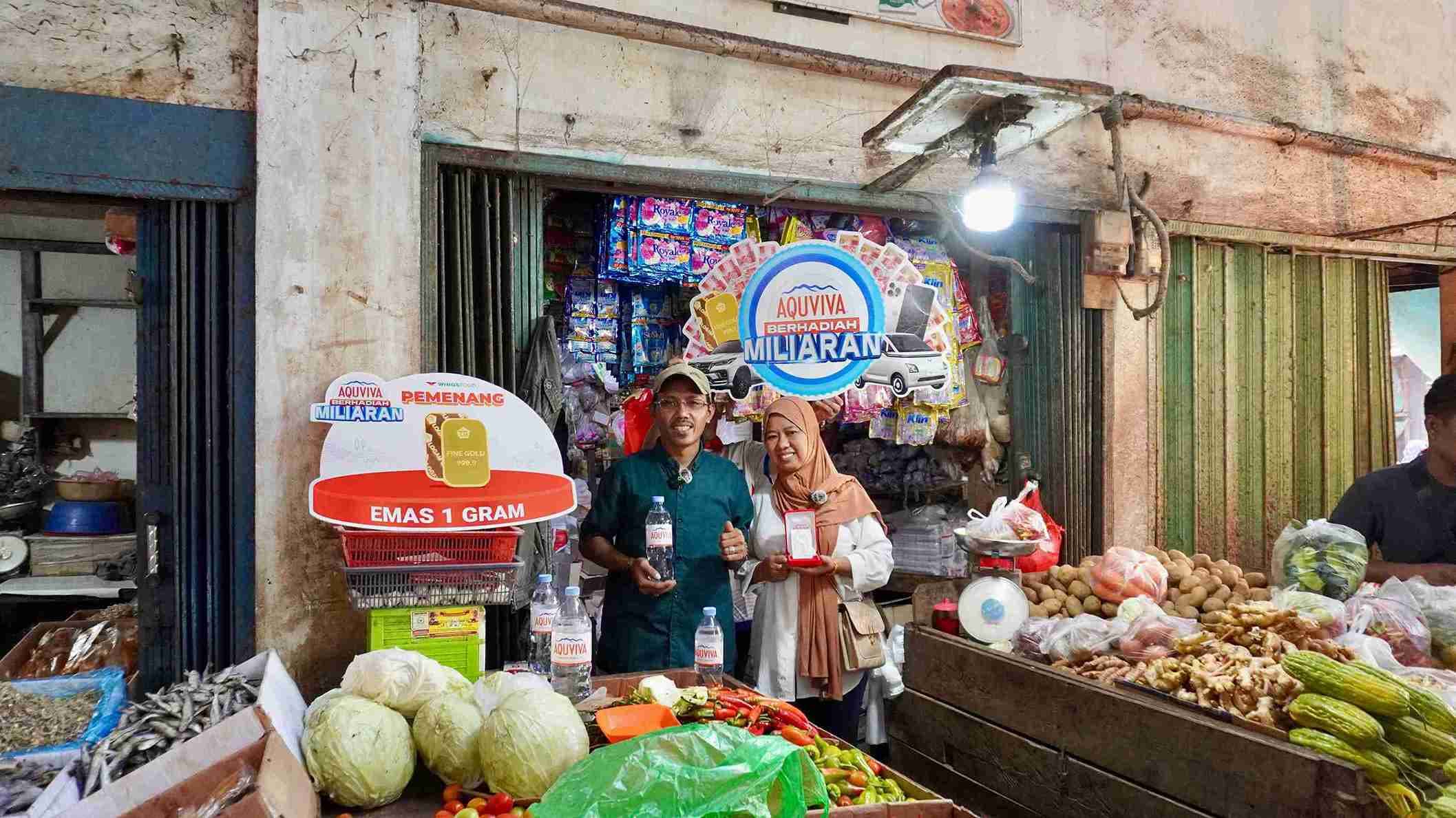Kejutan Tutup Botol AQUVIVA Berhadiah Miliaran: Konsumen di Pontianak Bawa Pulang Emas